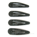 Hair Accessories Fashion Iron Metal Hair Clip Hairpins, 4PCS as 1 Set, Black Coating Color, Har-10166